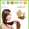 Marques privées 100% d&#39;huiles essentielles biologiques pures Huile de jojoba pour cheveux